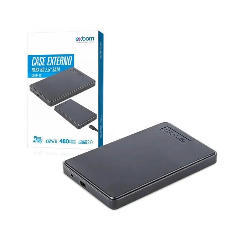 Gaveta De Hd 2,5 Sata Para Usb 2,0 Cghd-20