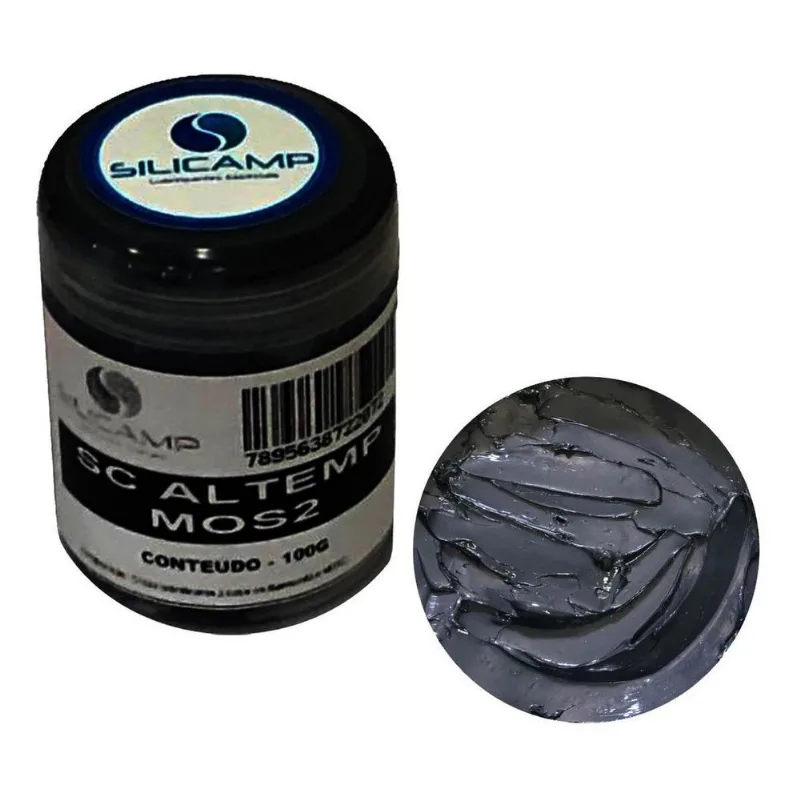 Graxa Alto Teor Molibdênio Temperatura Longa Vida 100g