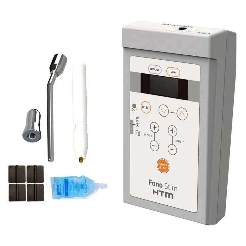Fono Stim htm – Aparelho de Eletroestimulação Portátil