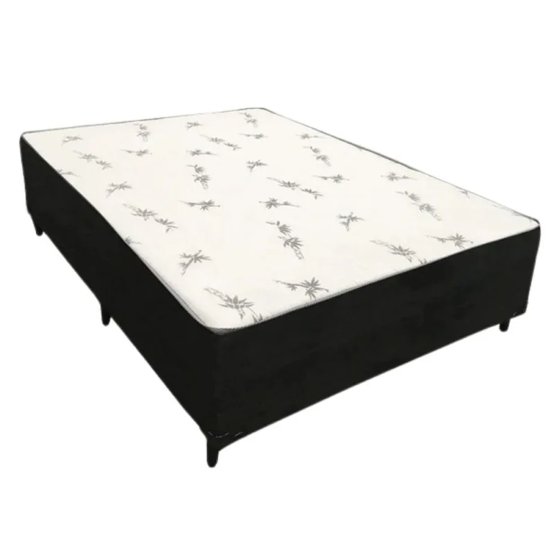 Cama Box Casal Conjugada Ortopédica 138x188 - 5cm - Cab Quality