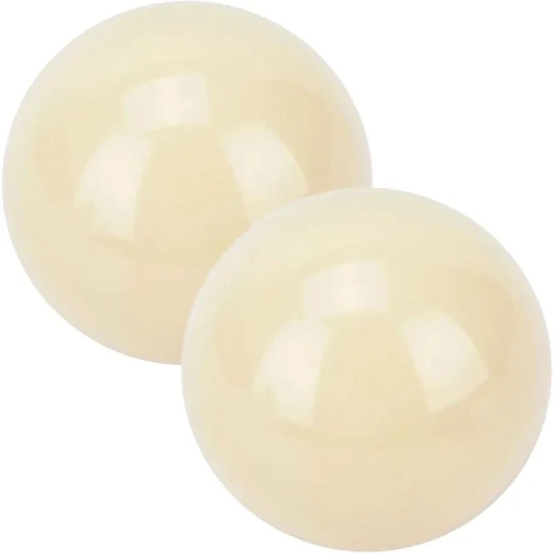 Kit 2 Bolão Bolas De Bilhar Sinuca Profissional Branco 54mm - Genérico - Esporte E Lazer