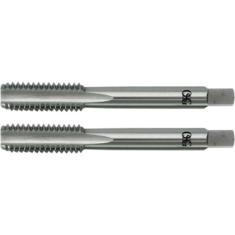 Macho manual de aço rápido M6 x 1,00 mm métrica jogo com 2 peças - OSG
