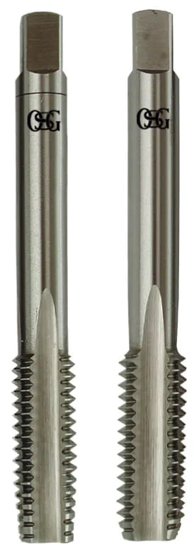 Jogo de macho manual aço rápido M 14,0 x 1,00 mm 2 peças direito - OSG - OSG - Usinagem E Corte