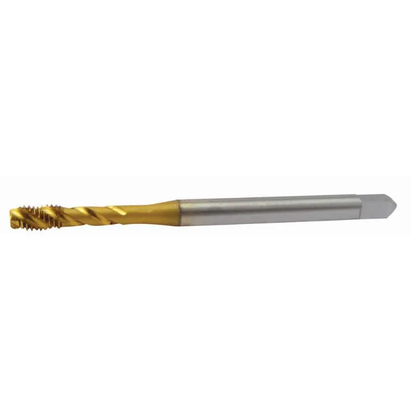 Macho máquina HSS-E 4 mm x 0,7 mm com canal helicoidal TIN DIN 371 - OSG