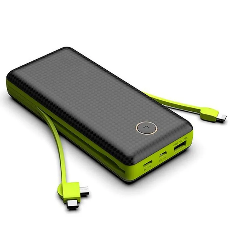 Power Bank 20000mah Portátil E Duradouro Bateria