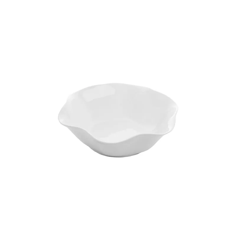 Saladeira em porcelana Bon Gourmet 29x9cm branca