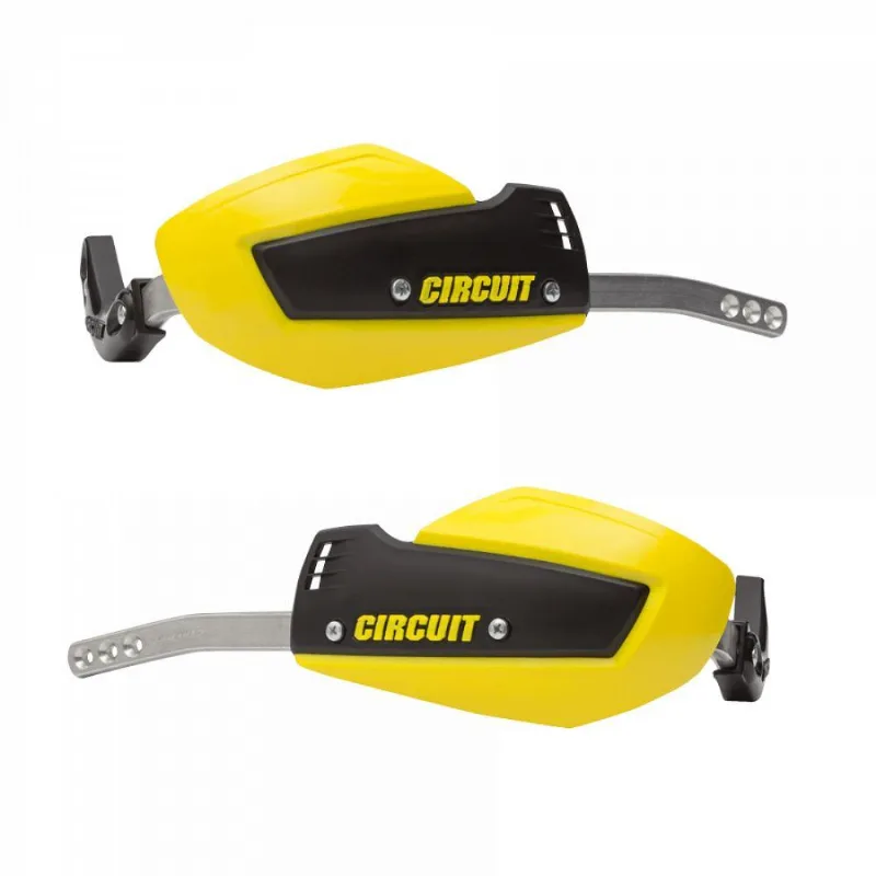 Protetor de Mão Alloy Bicomponente Alumínio Amarelo Preto