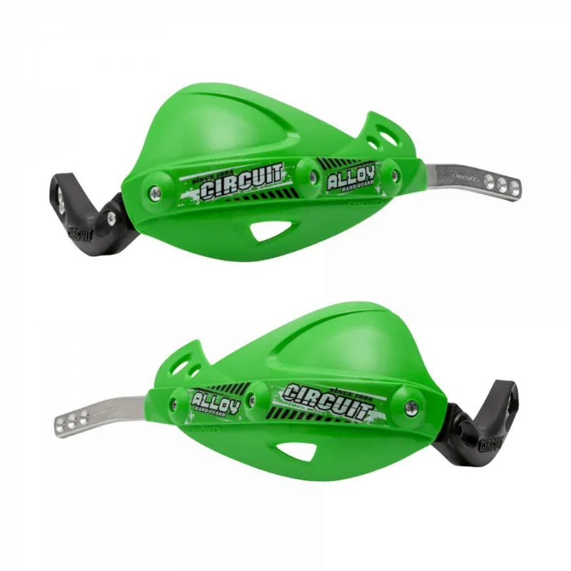 Protetor de Mão Alma com Slider para Guidão Alumínio Verde