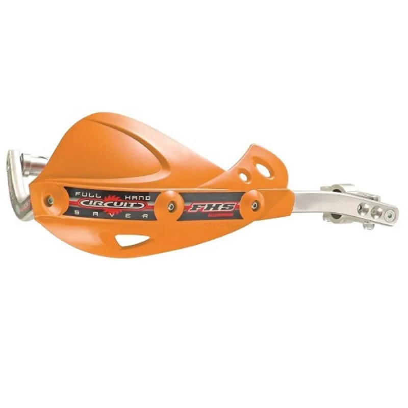 Protetor de Mão Alma Com Slider para Guidão Ferro Laranja