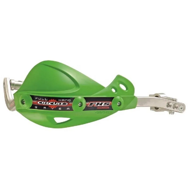 Protetor de Mão Alloy Com Slider para Guidão Alumínio Verde - Circuit