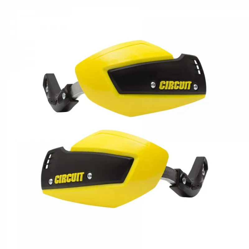 Protetor de Mão Alloy Bicomponente Short 15,8mm Amarelo