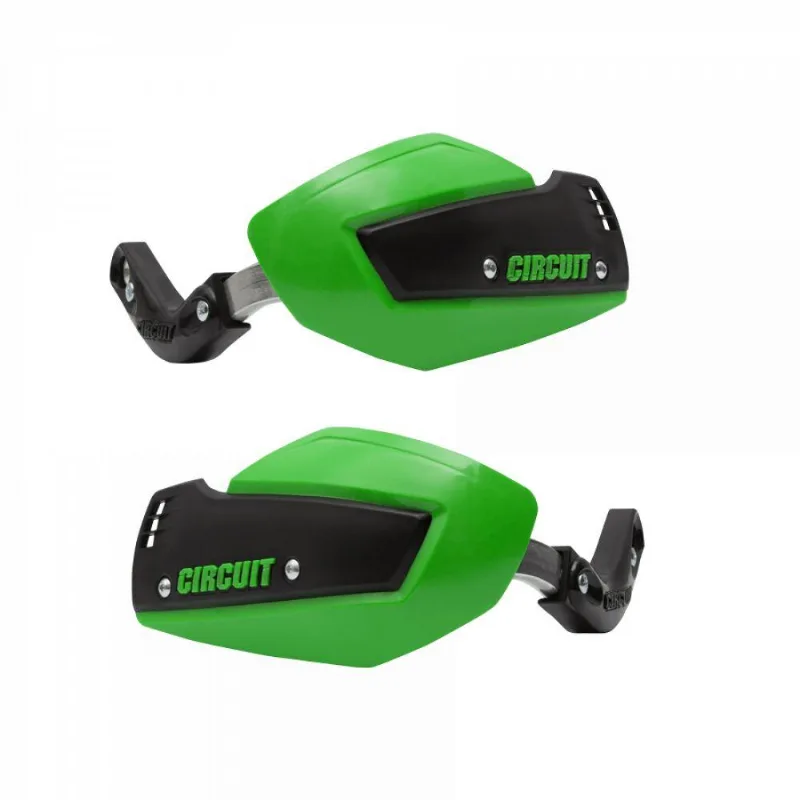 Protetor de Mão Alloy Bicomponente Short 17,5mm Verde Preto