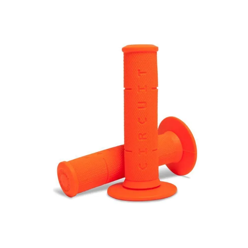 Manopla Para Motocicleta Circuit iv Laranja