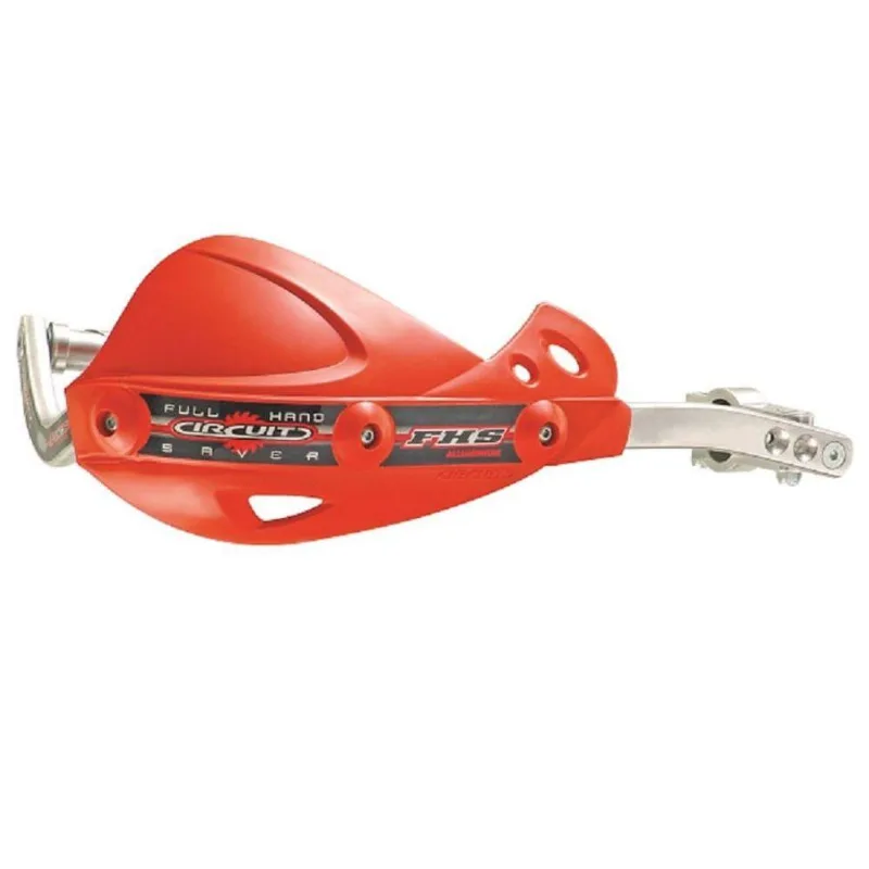 Protetor De Mão Alma Com Slider Para Guidão Ferro Vermelho