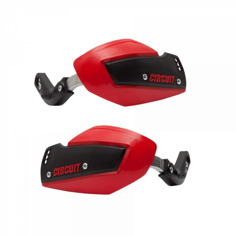 Protetor de Mão Alloy Bicomponente Short 17,5mm Vermelho