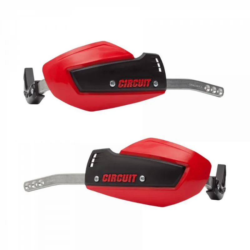Protetor De Mão Alloy Bicomponente Pro Taper Vermelho E Preto