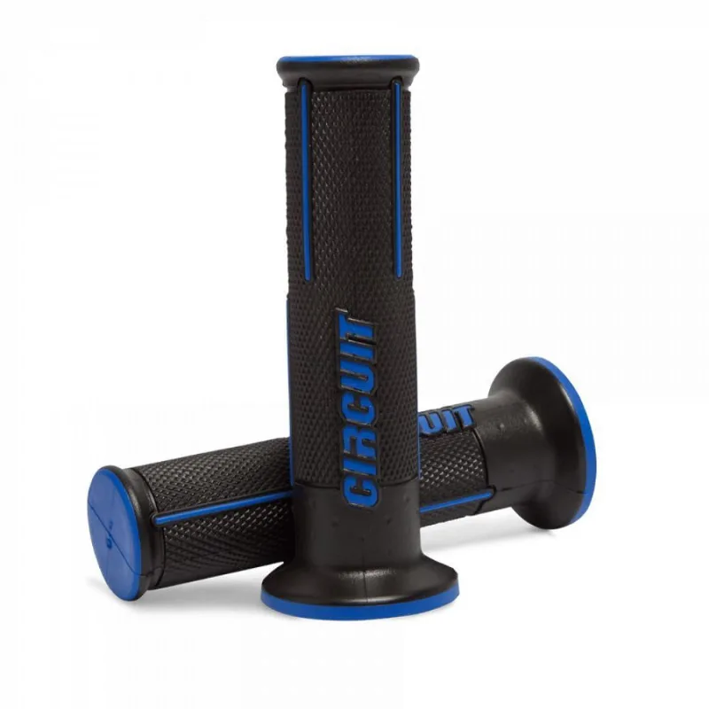 Manopla Speed Bike Preto/Azul Circuit
