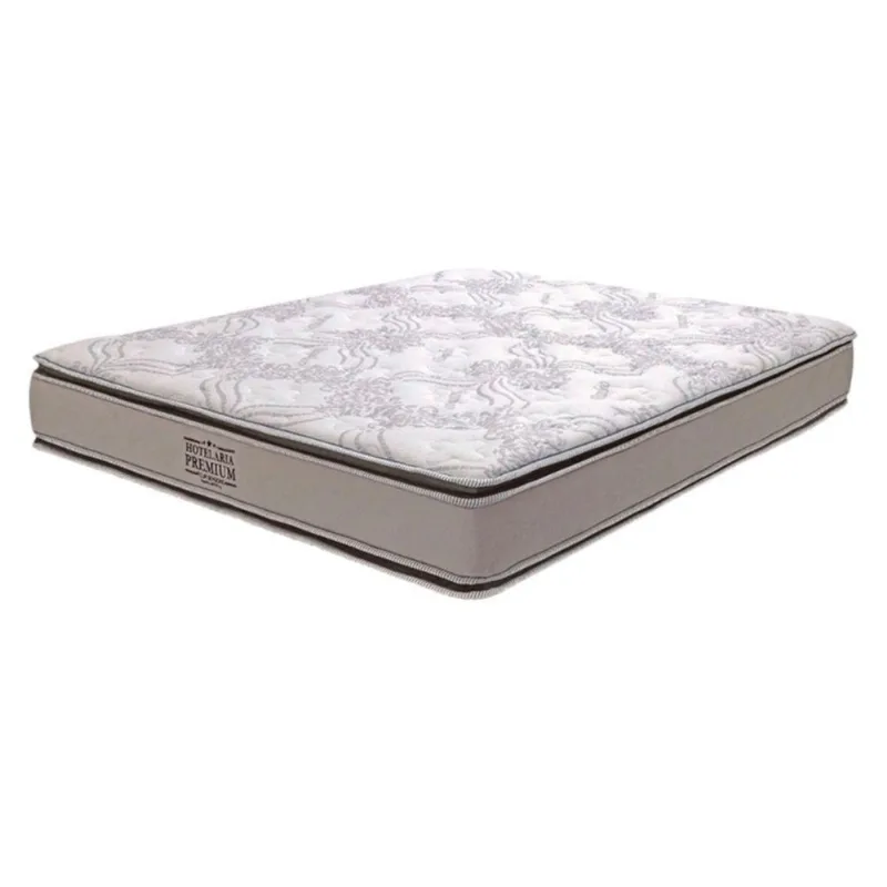 Colchão Queen Molas Ensacadas Four Season Pillow Top Branco Vtech
