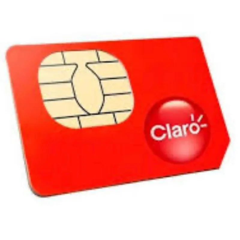 Kit 20 Unidades Chip Claro 4g Pré-pago Para Qualquer Ddd