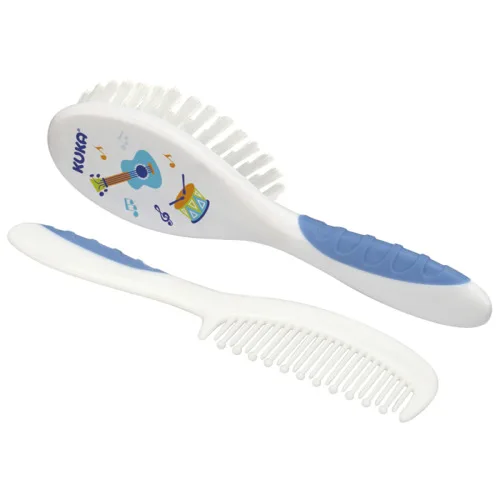 Kuka Conjunto P/cabelo Soft Azul - KUKA - Higiene E Beleza