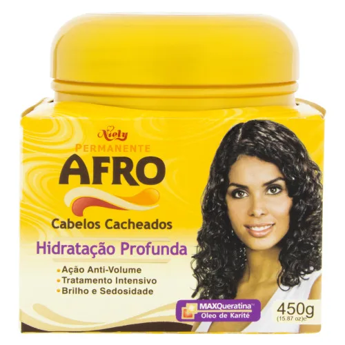 Niely Afro Perm Creme Hidr Prof Cab Cach - NIELY - Higiene E Beleza