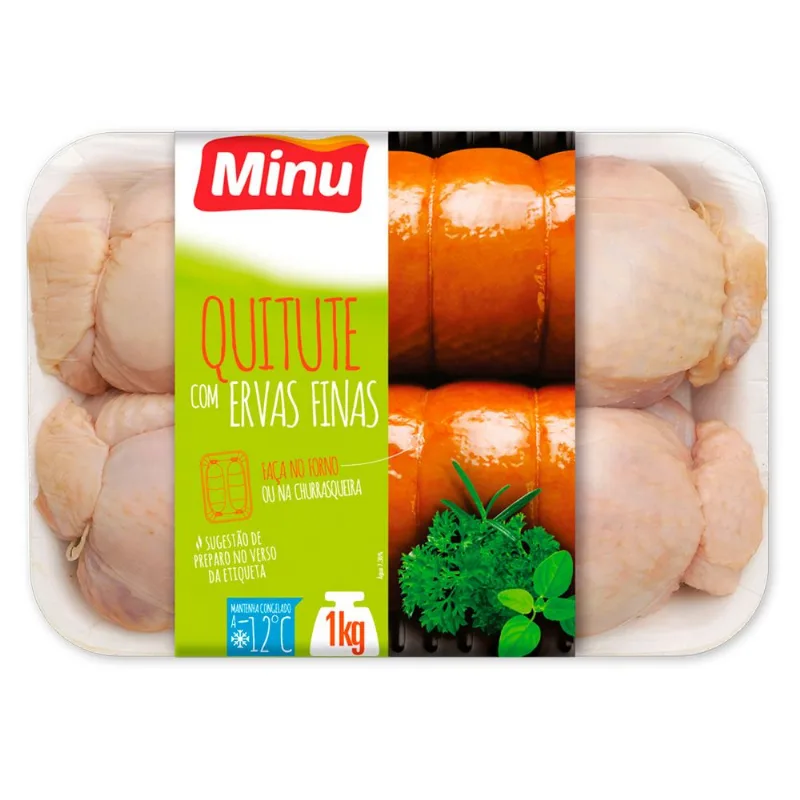 Quitute De Frango Minuano 1kg Ervas Finas