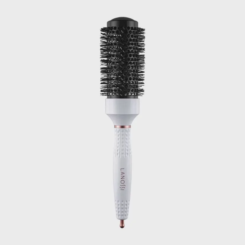Escova de cabelos lanossi white thermic