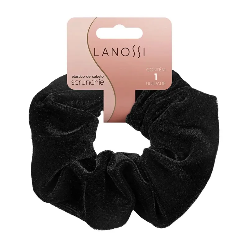 Elástico de Cabelo Lanossi Velvet Black - Lanossi