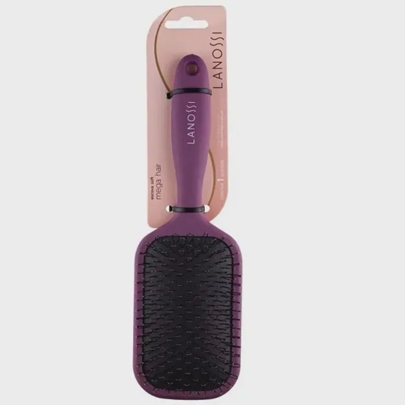 Escova de Cabelo soft Mega Hair Lanossi LS0036