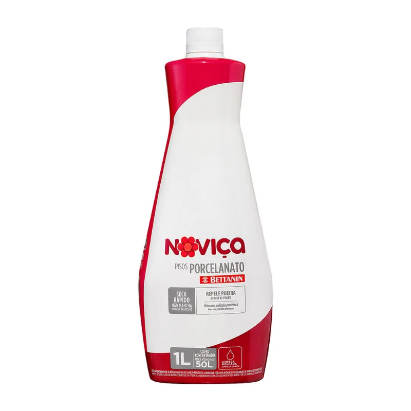 Repelente de Poeira Pisos Porcelanato Noviça Bettanin Frasco 1l