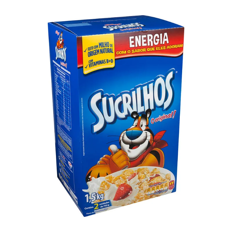 Sucrilhos Kelloggs Pack com 2 Unidades 750G Cada