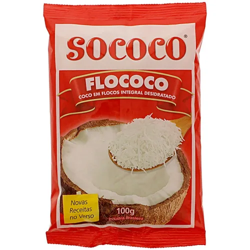 Doce Sococo Coco Branco 3, - SOCOCO