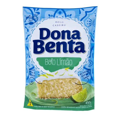 Mistura Para Bolo Limão Dona Benta Sachê 450g - DONA BENTA