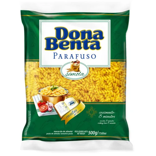 Parafuso Dona Benta Com Ovos - J. MACÊDO
