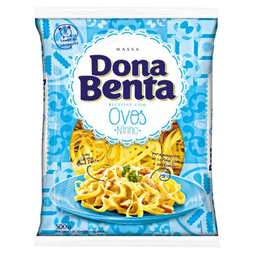 Macarrao Dona Benta Ninho Com Ovos R - J. MACÊDO