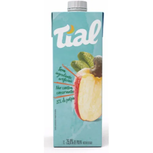 Suco Tial Caju 1lt - TIAL - Bebidas