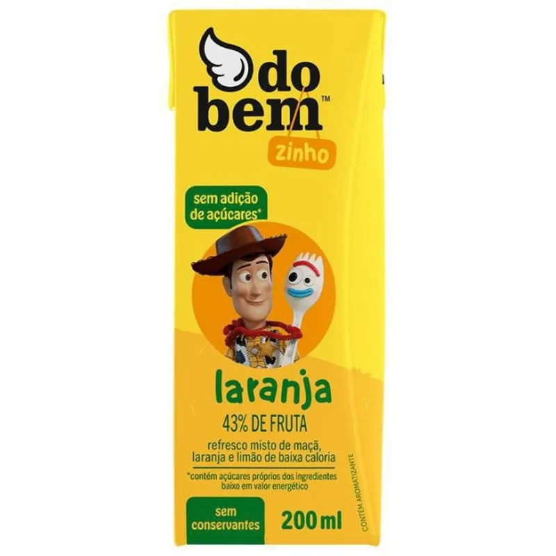 Suco de Laranja Do Bem Caixinha 200ml