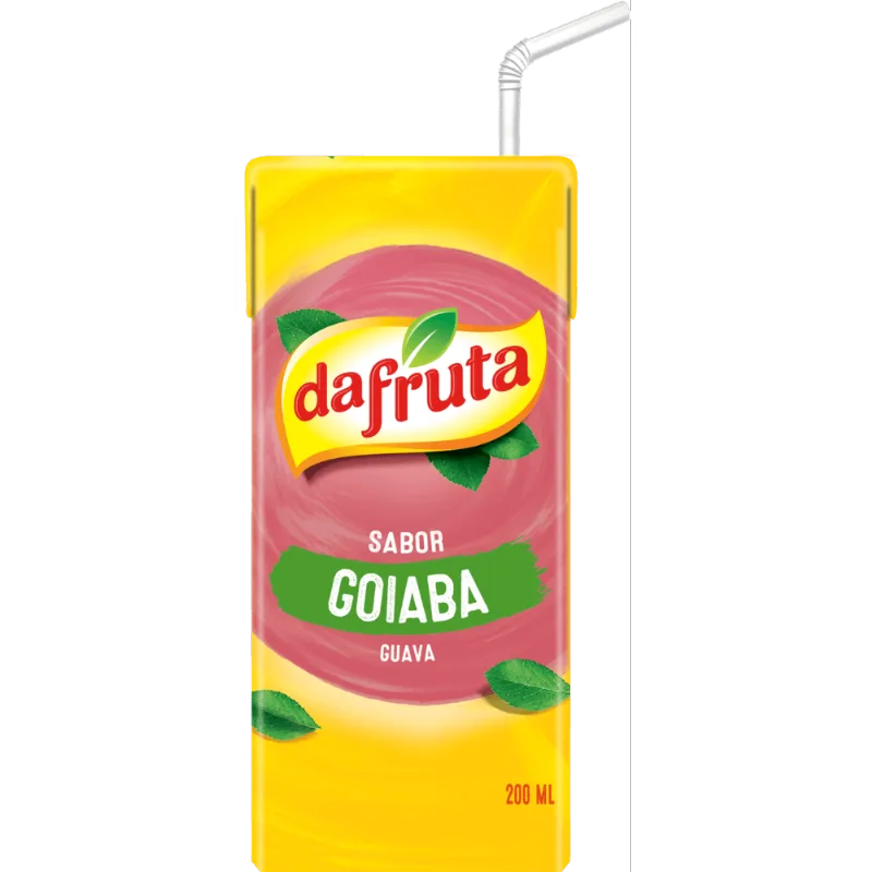 Refresco Adoçado Goiaba Dafruta Caixa 200ml