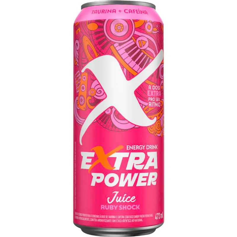 Energético Extra Power Frutas Vermelhas 473ml
