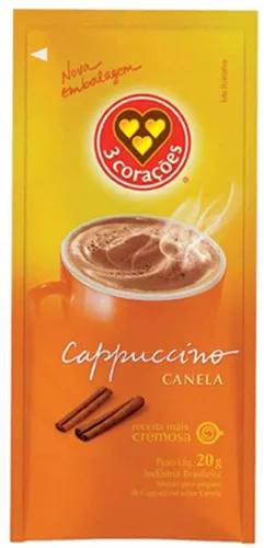 Cappuccino 3 Coracao Canela Cremoso - 3 CORACOES - Mercearia