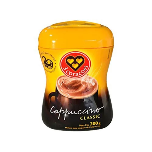Cappuccino 3 Coracoes 20gr Conh.sache - 3 CORACOES - Mercearia