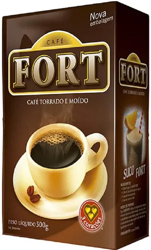 Café Torrado E Moído A Vácuo Fort Pacote 500g - SYMBOL - Mercearia