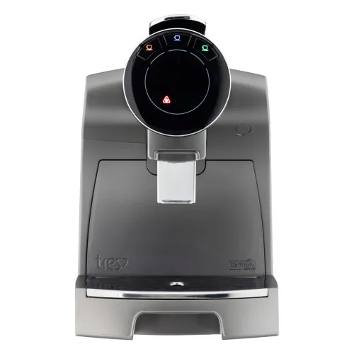 MÁQUINA DE CAFÉ AUTOMÉTICA TITÂNIO S05 SERV TRÊS 127V - 3 CORACOES