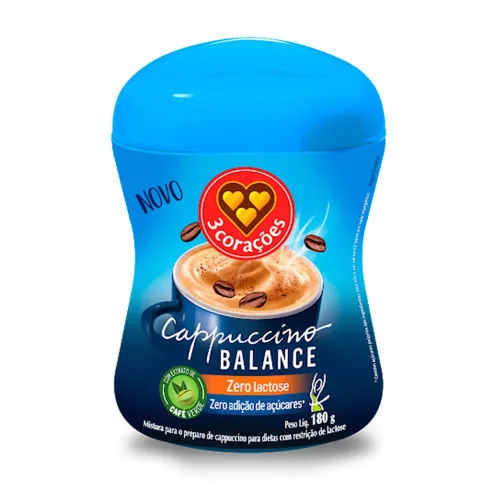 Cappuccino 3 Coracoes 180g Balance - BALANCE