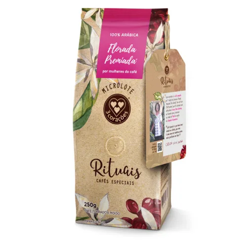 CAFÉ 3 CORAÇÕES RITUAIS MICROLOTE 250GR - 3 CORACOES - Mercearia E Gastronomia