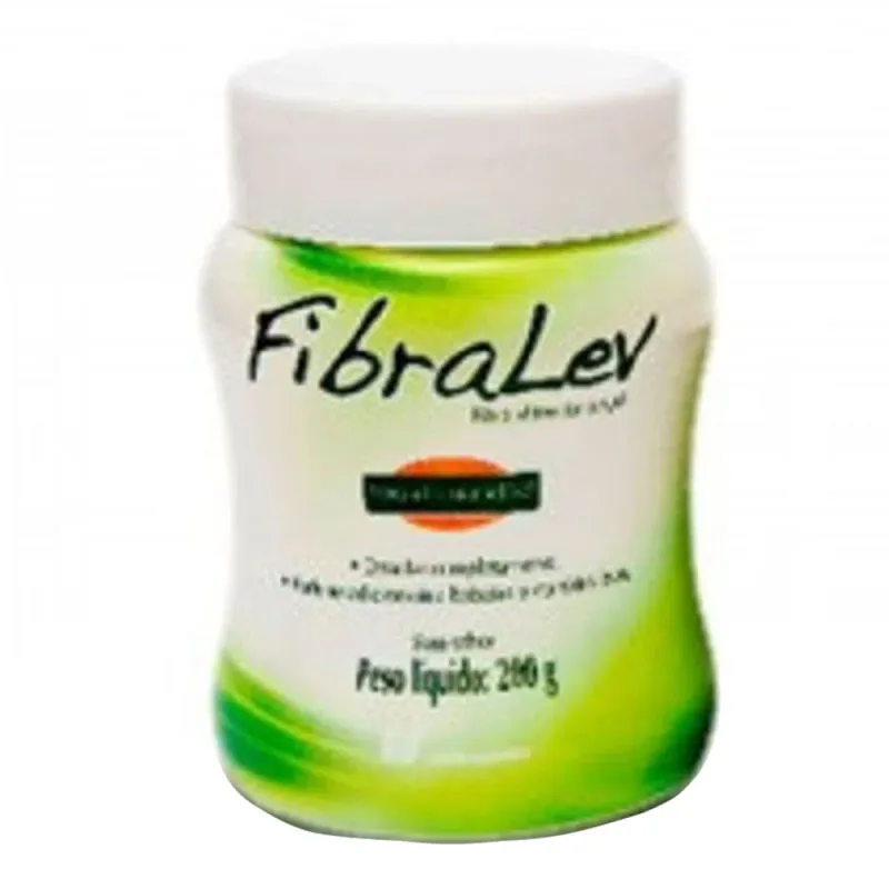 Fibralev Pote 200g - União Química - Fibra Alimentar