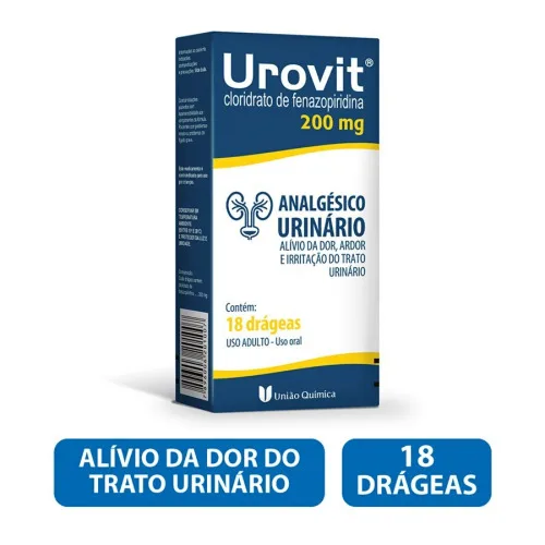Urovit 200mg Caixa 18 Comp - WONDERFULITEMS - Farmácia