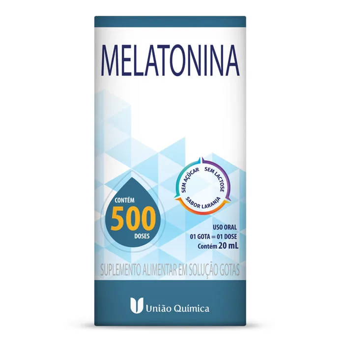MELATONINA 20 ML SOLUCAO GOTAS (AL) - União Química - Suplemento Alimentar