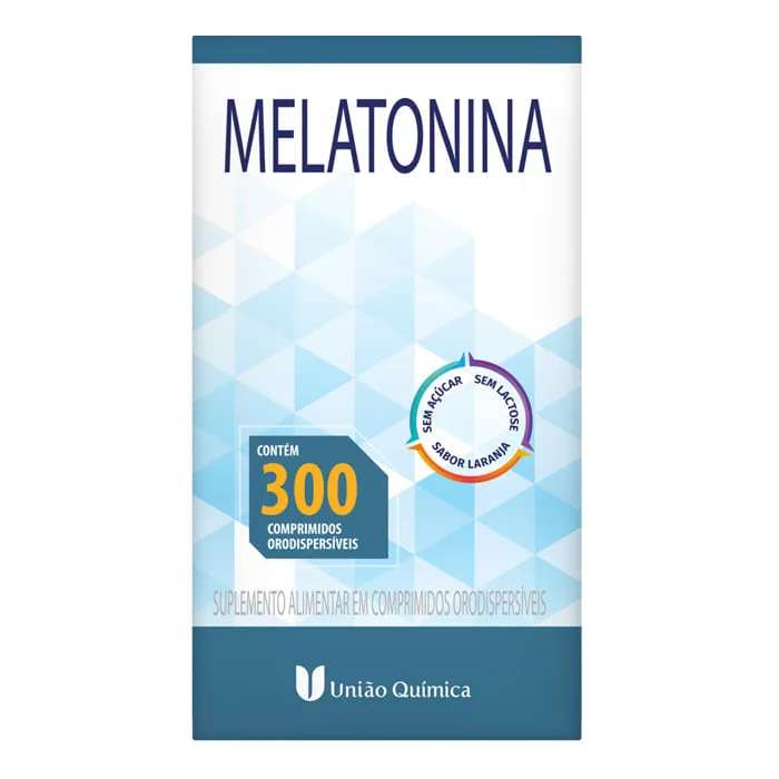 MELATONINA FRASCO 300 COM ORODISP (AL) - União Química - Melatonina