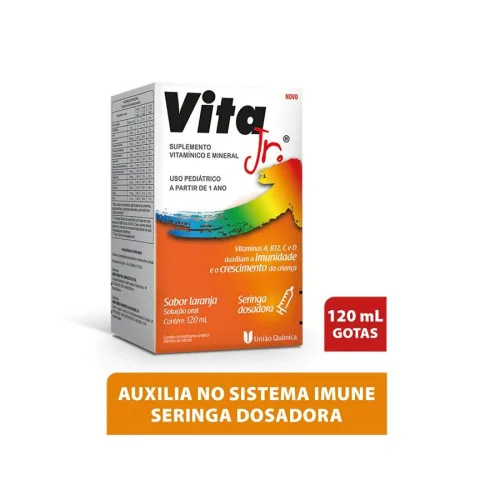 Vita Jr Solução Oral União Química Similar - WONDERFULITEMS - Farmácia